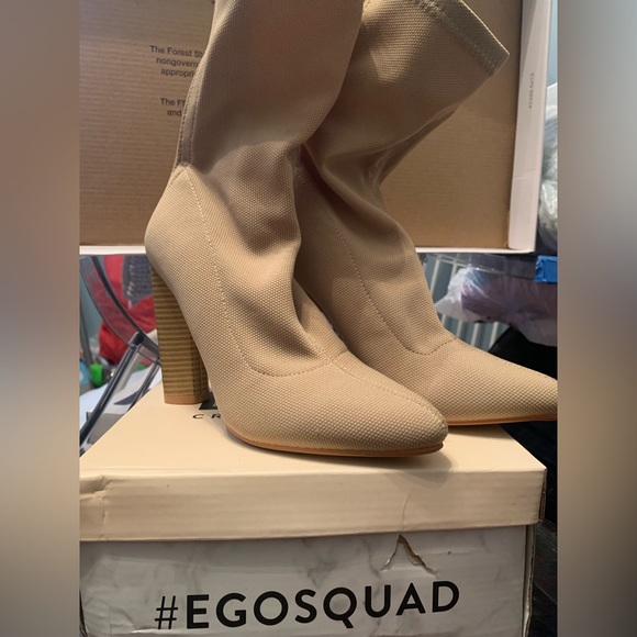 EGO Anushka Knit Ankle Boots - Picture 8 of 15